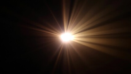 Blurred rainbow refraction overlay effect. Light lens prism effect on black background. Holographic reflection, crystal flare leak shadow overlay. Colorful rainbow disco ball light