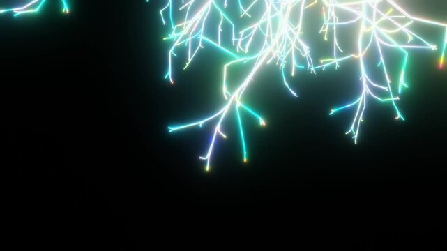 lightning simulation: vibrant glow [time loop]