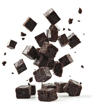 pile of chocolate pieces