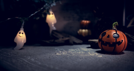 Jack-O'-Lantern, Pampkin, Halloween, Autumn, Image of Halloween, Natural objects...