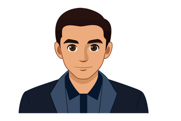 Young Professional's Portrait: Capturing a stylish young man, showcasing confidence and a polished demeanor. The image features a modern design, perfect for diverse applications.