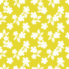 seamless pattern with flowers