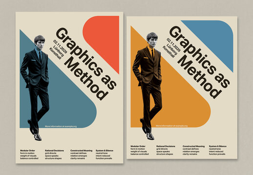 Swiss Constructivist Poster Layout