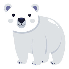 polar bear vector