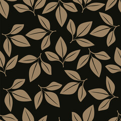 Cute vector floral seamless pattern. Colorful flowers background. Trendy repeat texture for fashion print, wallpaper or fabric.