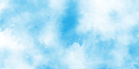 abstract blue sky with clouds light sky blue shades watercolor background, natural sky background for design and Illustration, soft blue teal watercolor background with a gentle.