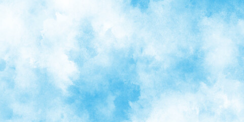 abstract blue sky with clouds light sky blue shades watercolor background, natural sky background for design and Illustration, soft blue teal watercolor background with a gentle.