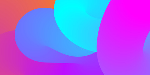 gradient swirling shape isolated. abstract background