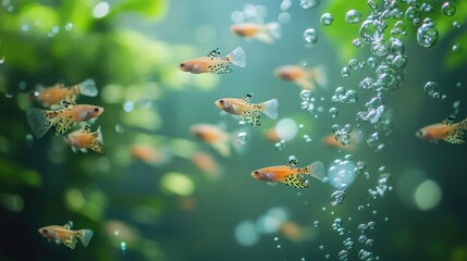 fish in aquarium