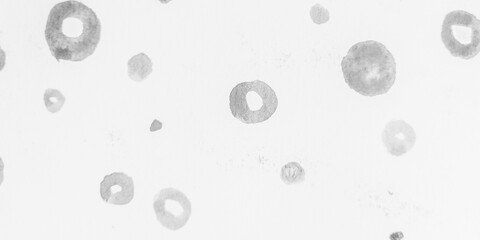 Elegant Hand Drawn Dots. Tile Pattern. Gray