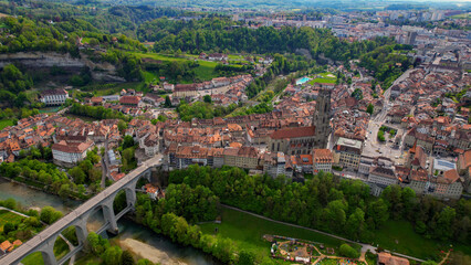 Panoramic Aerial The Old Town
