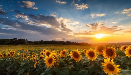 hello june celebrating sunflowers in bloom nature s canvas vibrant skies cheerful vibes