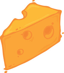 CHEESE PIECE STYLE EMMENTAL, GOUDA AND MAASDAM