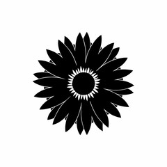 creative details Gaillardia Blanket Flower Icon vector illustration