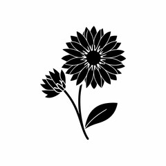 creative details Gaillardia Blanket Flower Icon vector illustration