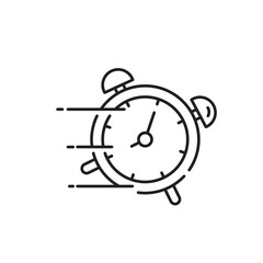 Limited offer icon, Remind, Alarm Clock, Speed Symbol Outline icon Transparent background