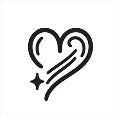 Obraz premium Heart Svg