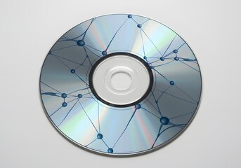 Optical Disc with Digital Network Pattern and Connections
