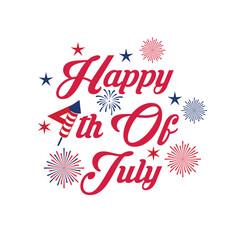 Happy 4th Of July , Independent day of USA , 4th July , fire work , 