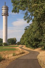 Fläming-Skate am Fernmeldeturm Petkus