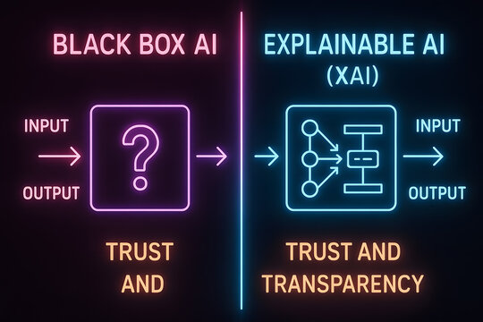 AI Knowledge Infographic for Data Science Presentations, Business Intelligence, and AI Training