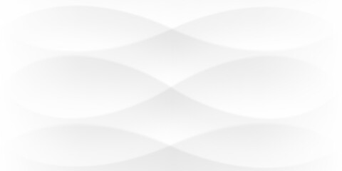 white abstract background, wave pattern with gray lines vector. Light grey geometric curved design, modern gradient graphic. Elegant clean paper soft wavy shape, 3d bright wallpaper shadow texture