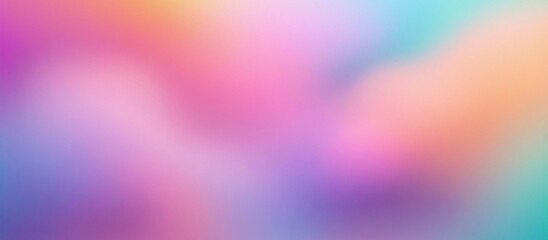 Obraz premium Pink magenta blue purple abstract color gradient background grainy texture effect web banner header poster design