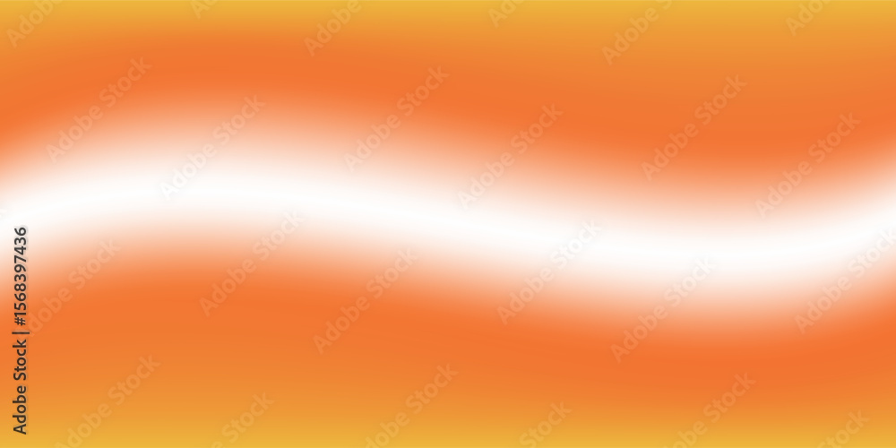 Poster modern cloud abstract orange gradient vector background.