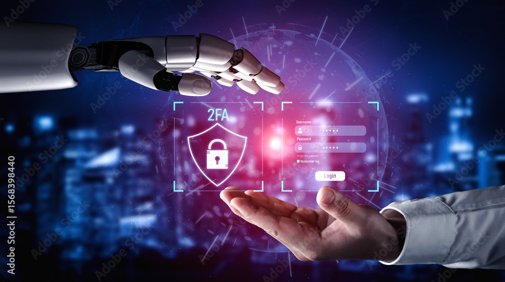 Poster ai enhances two-factor authentication by analyzing login behavior, detecting suspicious activity, an
