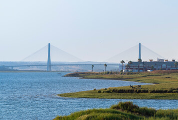 Puente internacional de Ayamonte y Portugal