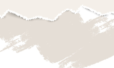 White ripped paper background with subtle brush strokes, perfect for modern stationery, scrapbooking, journaling, and digital design use.