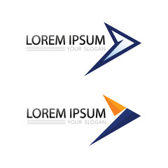 Stylized Triangle Vector Logo with Prismatic Color Transitions and Sharp Lines