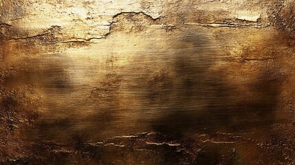 A textured golden background, resembling tarnished gold, ideal for design purposes, art, or luxury themes.