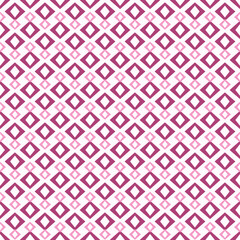 Seamless Rhombus Pattern with Pink and Purple