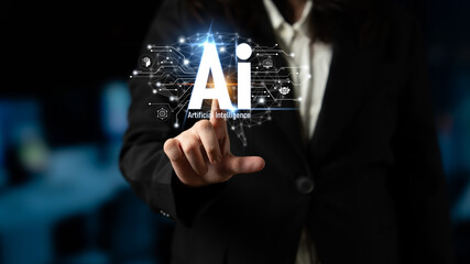 AI assistant with LLM, big data, machine learning, and generative AI powers prompt engineering and...