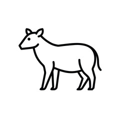 Fototapeta premium mammals-icon-vector-illustration-include-after-on-.eps