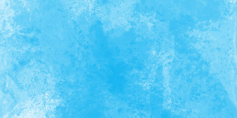 Modern blue powder style grunge textured abstract bright paper watercolor stain with hand paint background, texture for design distressed grunge smoky painted artistic watercolor cyan background.