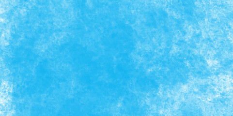 Modern blue powder style grunge textured abstract bright paper watercolor stain with hand paint background, texture for design distressed grunge smoky painted artistic watercolor cyan background.