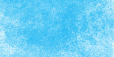 Modern blue powder style grunge textured abstract bright paper watercolor stain with hand paint background, texture for design distressed grunge smoky painted artistic watercolor cyan background.