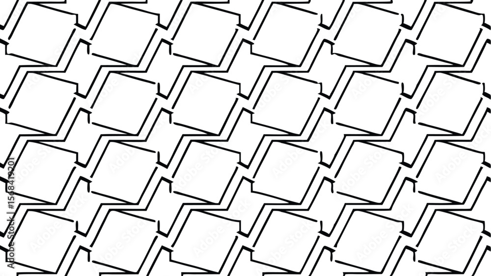 Aufkleber bold geometric pattern seamless background for creative and artistic design projects