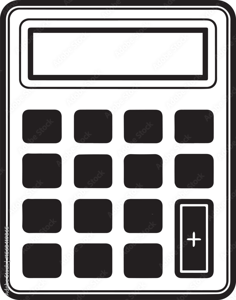 Poster mobile phone button icon set in black and white with glossy and square design elements