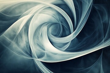 abstract blue smoke