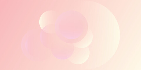simple modern abstract background.modern.minimalist pink and yellow gradations circle effect vector ilustration