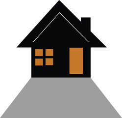 house vector on a white background