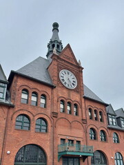New Jersey Central Railroad Terminal Museum Building in City Liberty Park