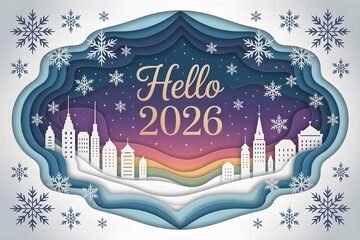 Abstract background with stars and colorful explosion of celebration fireworks for a happy new year design