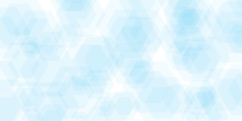 Abstract blue background with futuristic geometric patterns and digital light effects for a modern technology design