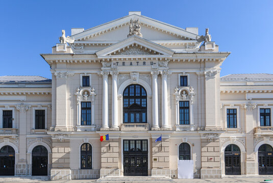 Architectural detail in Drobeta Turnu Severin, Romania, Europe