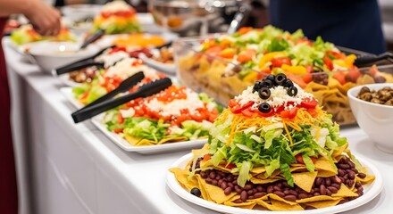 The Iconic Adventist Haystack Salad at a Loma Linda Community Potluck
