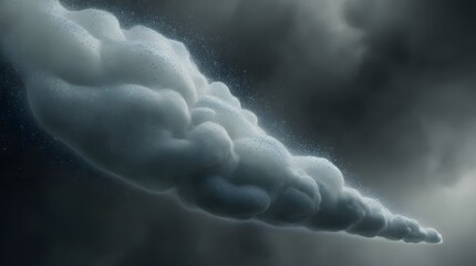 Sapphire Cloud Formation: Ethereal Abundance